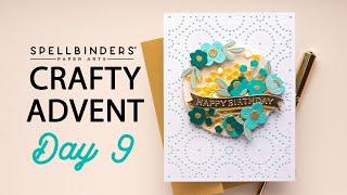 Spellbinders 2024 Crafty Advent Calendar - Day 9