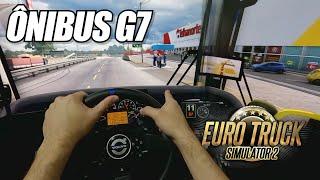 VIAGEM REALISTA ETS2 - VIAGEM DE ÔNIBUS MAPA ROTAS | EURO TRUCK SIMULATOR 2