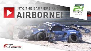Vanthoor's terrifying Top Qualifying crash! | ADAC Ravenol 24h NBR + IGTC 2025