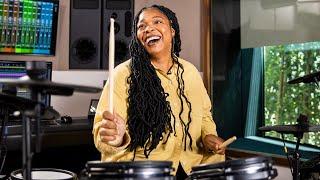 NEW Simmons Titan 50 B-EX Electronic Drum Kit | Demo and Overview with Bianca "B.Rich" Richardson