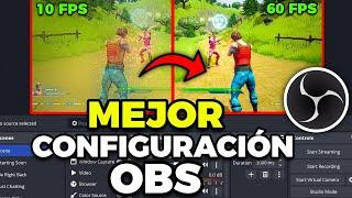 La MEJOR Configuración de OBS para Grabar/Stremear en 1080p 60fps | 2024