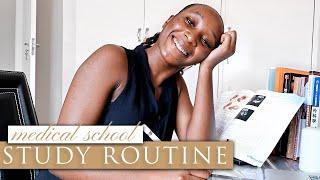 MY STUDY ROUTINE | How To Study In Med School | TheStylishMed