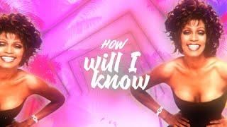 Whitney Houston - How will I know (Dark Simba Remix) [lyrics music video]