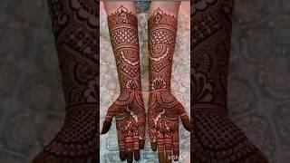 Dulhan Mehandi Designs for hands  #mehndi #henna #instagram #trending #viral #ytshorts