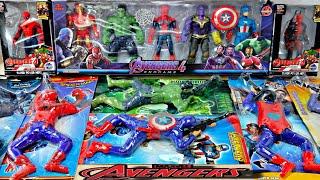 AVENGERS TOYS/Action Figures/Unboxing/Cheap Price/Ironman,Hulk,Thor, Spiderman/Toys.