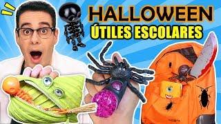 10 ÚTILES ESCOLARES DE HALLOWEEN GENIALES | Curiosidades con Mike