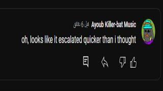oh, looks like it escalated quicker than i thought.....