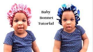 HOW TO MAKE BABY HAIR BONNET |HOW TO MAKE HAIR BONNET| TWO DIFFERENT TYPES OF HAIR BONNET TUTORIAL