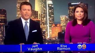 KCAL 9 News at 8pm open August 21, 2017