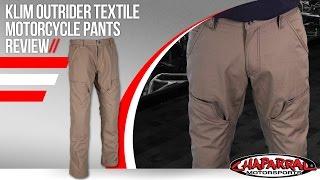 Klim Outrider Textile Motorcycle Pants Review