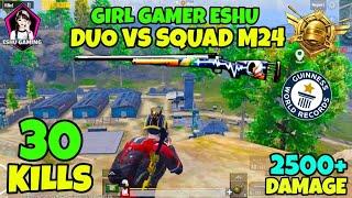 Duo Vs squad 30 kills girl gamer eshu op bolthe @eshugaming5470