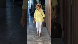 Chic & Causal outfits inspiration for women over 50 #fashion #style #styleover50 #chicstyle