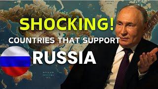 10 Countries That Support Russia in 2024 || 4K video