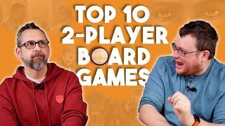 Top 10 2-Player Board Games RIGHT NOW!