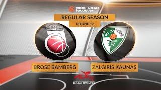 Highlights: Brose Bamberg-Zalgiris Kaunas