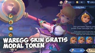 LUPA KALO ADA FITUR INI! PANENN SKIN GRATISAN HOKI PARAH - MOBILE LEGENDS