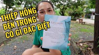 BÊN TRONG THIỆP MỜI VỢ CHÔNG ANH CHỊ PHAN DIỄM, PHẠM DŨNG CÓ GÌ ĐẶC BIỆT | ĂN TÔM SÚ BIỂN QUÁ NGON