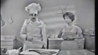 Ernie Kovacs as the Hungarian Chef Miklos Molnar