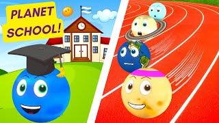 Planet School with Neptune | Learn All about our Solar System | Planets