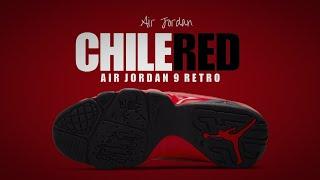 2022 CHILE RED Air Jordan 9 Retro DETAILED LOOK + OFFICIAL RELEASE DATE