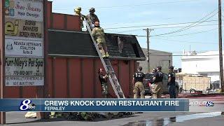 Restaurant Fire Closes Fernley Main Street