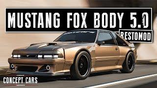 The Return of the Ford Mustang Foxbody - Restomod Render