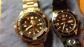 Orient M-Force "Beast" vs Orient Mako