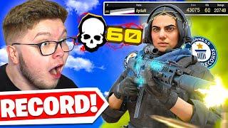 WORLD RECORD 60 KILL SOLO QUADS GAME IN CoD WARZONE  (Modern Warfare Warzone)