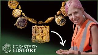 Uncovering An Authentic 7th Century Anglo-Saxon Necklace
