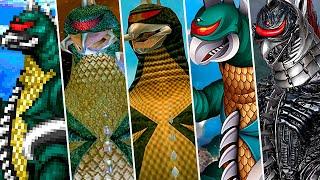 Evolution of Gigan in Godzilla Games 1988 - 2022