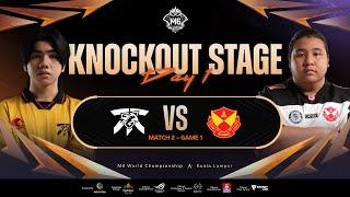 [FIL] M6 Knockout Stage Day 1 | FNOP vs SRG Game 1