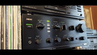 Tascam US-600 with DAC+Amplifier from Akai AM 75 - Robert Miles-Joe Hisaishi-Querox and Praxe-Blazy