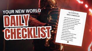 New World Aeternum: Daily Checklist