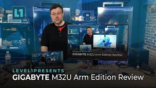 Built-in KVM! GIGABYTE M32U Arm Edition Review