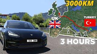 ETS2 Longest Road Trip in Europe (Istanbul to London) Turkey to UK | Euro Truck Simulator 2