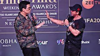 Shahrukh Khan vs Karan Johar | SRK Savage Sense of Humor | Sarcasm at IIFA Awards 2024 Press Meet