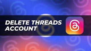 How To Delete Threads Account Without Deleting IT ~ Deactivate Threads Account