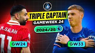 BEST TRIPLE CAPTAIN | Wait for a Better Opportunity? | DOUBLE GW24 | FPL 2024/25