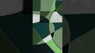 Geometric shapes textured art on canvas