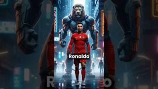 Football Legends Reborn‼️Cyberpunk Guardians in National Kits‼️#cristianoronaldo #football #shorts