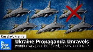 Ukraine Loses First F-16 as the Collapse of its Defenses Accelerates