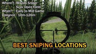 Escape From Tarkov Best Sniping Locations / Spots (All Maps) and Ultimate Sniper's Guide