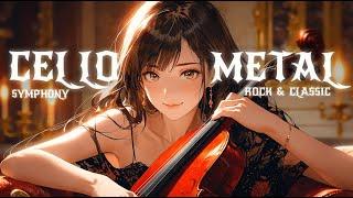 CELLO METAL & ROCK V2 (Symphonic & Bass Boosted)  Energy Boost for Workout / Gaming / Study [2Hrs]