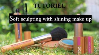 Soft sculpting with shining make up "ZAO" (Bio / Cruelty free)