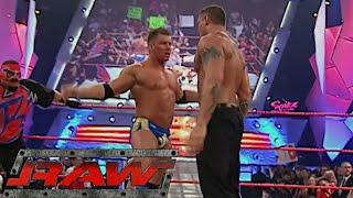 Randy Orton Returns & Goes on an RKO Rampage RAW Oct 04,2004