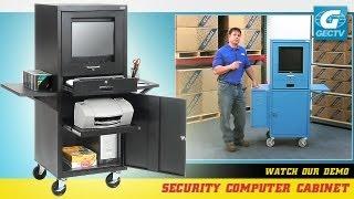 Mobile Securtiy Computer Cabinet