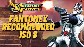 FANTOMEX Recommended ISO 8 Class Marvel Strike Force