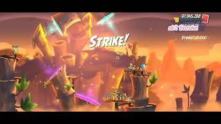 Angry Birds 2 Clan Battle 8 February 2025 Multiple Bubbles and Melody Gameplay