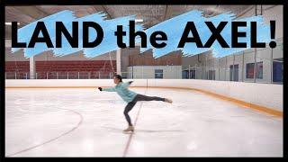 How to Land the Axel Jump - Figure Skating Exercises