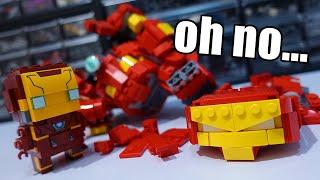 Rebuilding my Lego Brickhead Hulkbuster with Advance joint techniques!